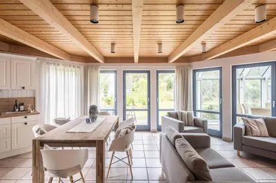 Küche/Küchenzeile in der Unterkunft Haus am Meer Kiek Över 6
