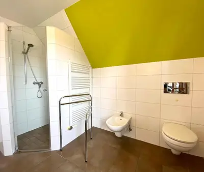 Ein Badezimmer in der Unterkunft Kavelweg 8 - Utspann