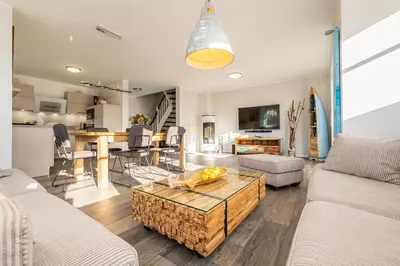 TV/Unterhaltungsangebot in der Unterkunft Gänseweg 5a Haus Backbordhus