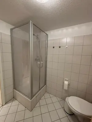 Ein Badezimmer in der Unterkunft Achtern Diek Haus 3b Wohnung 3
