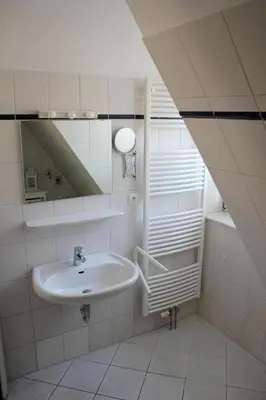 Ein Badezimmer in der Unterkunft Achtern Diek Haus 3a Wohnung 5