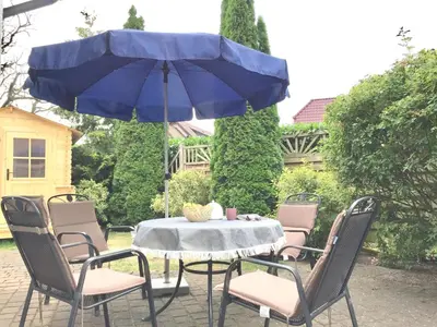 Ein Garten an der Unterkunft Wiesenstraße 65 Haus Wilderei