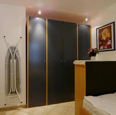 Ein Bett oder Betten in einem Zimmer der Unterkunft Achtern Diek Haus 12c Wohnung 4
