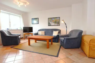 Ein Sitzbereich in der Unterkunft Störtebekerstrasse 9 Wohnung 9