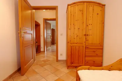 Ein Bett oder Betten in einem Zimmer der Unterkunft Störtebekerstrasse 9 Wohnung 9