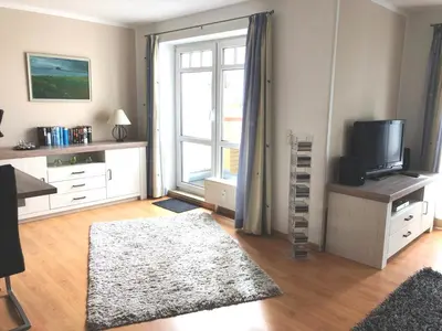 Küche/Küchenzeile in der Unterkunft Hafenstraße 37 Wohnung 04