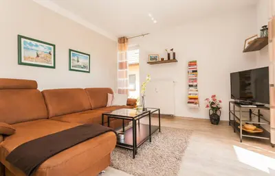 TV/Unterhaltungsangebot in der Unterkunft Lindenstraße 43 Wohnung 2