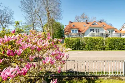 Ein Garten an der Unterkunft Alte Reihe 9 Haus Am Wind 6