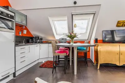 Küche/Küchenzeile in der Unterkunft Kavelweg 33a Wohnung Arielle
