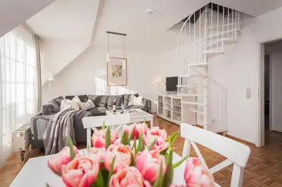 TV/Unterhaltungsangebot in der Unterkunft Bahnhofstraße 13 Wohnung 3