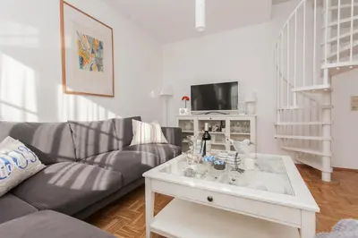 TV/Unterhaltungsangebot in der Unterkunft Bahnhofstraße 13 Wohnung 3