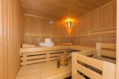 Grundriss der Unterkunft Zur Heiderose Haus 8 Villa Pebble