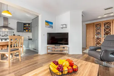 TV/Unterhaltungsangebot in der Unterkunft Störtebekerstrasse 14 Wohnung 9