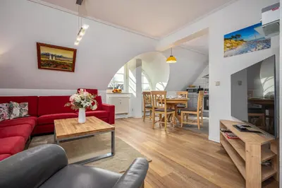 TV/Unterhaltungsangebot in der Unterkunft Störtebekerstrasse 14 Wohnung 9