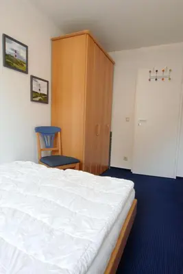 Ein Bett oder Betten in einem Zimmer der Unterkunft Hafenstrasse 22 Wohnung 1