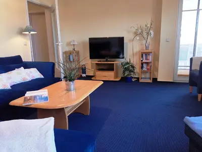 TV/Unterhaltungsangebot in der Unterkunft Hafenstrasse 22 Wohnung 1