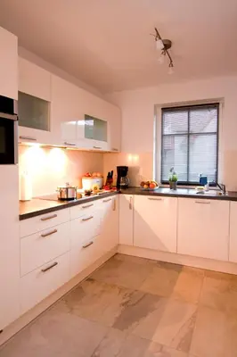 Küche/Küchenzeile in der Unterkunft Mühlenstrasse 4a Haus Boddenkoje