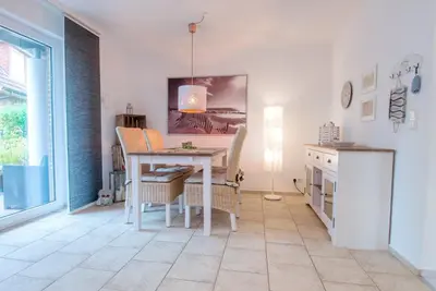 Küche/Küchenzeile in der Unterkunft Birkenstraße 11a Wohnung 3