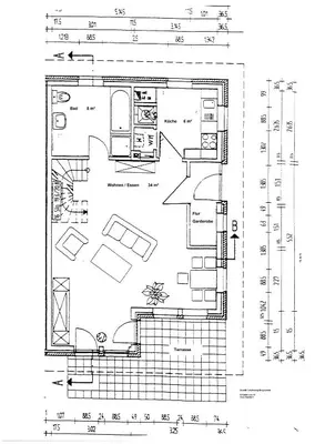 Grundriss der Unterkunft Schulstrasse Haus Seemöwe