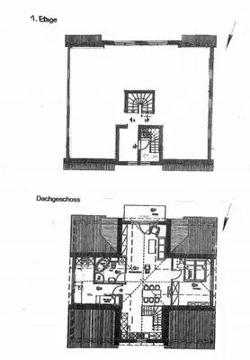 Grundriss der Unterkunft Birkmaase 9 Wohnung Villa Meereslust
