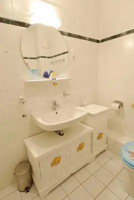 Ein Badezimmer in der Unterkunft Jordanstrasse 23 Wohnung unten links