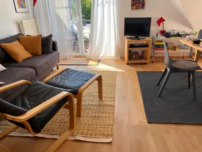 TV/Unterhaltungsangebot in der Unterkunft Hoppenberg 9 Wohnung 3
