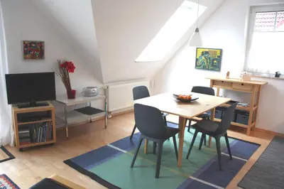 TV/Unterhaltungsangebot in der Unterkunft Hoppenberg 9 Wohnung 3