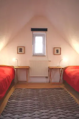 Ein Sitzbereich in der Unterkunft Hoppenberg 9 Wohnung 3