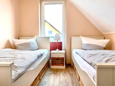 Ein Bett oder Betten in einem Zimmer der Unterkunft Börlingstrasse 15 Haus 8