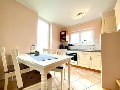 Küche/Küchenzeile in der Unterkunft Börlingstrasse 15 Haus 8