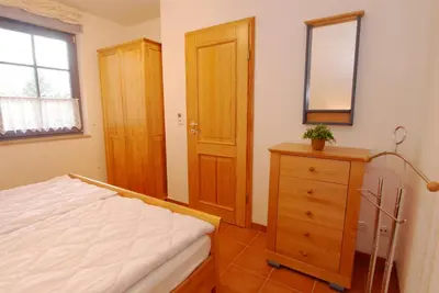 Ein Bett oder Betten in einem Zimmer der Unterkunft Anlage 