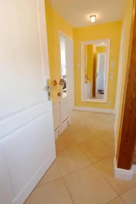 Küche/Küchenzeile in der Unterkunft Müggenburger Weg 35 Wohnung oben rechts