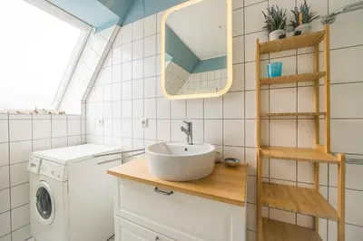 Ein Badezimmer in der Unterkunft Martha-Muller-Grählert-Weg 6 Wohnung 8