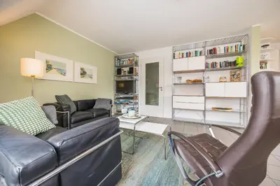 Die Bibliothek in der Ferienwohnung