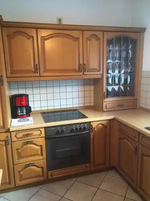 Küche/Küchenzeile in der Unterkunft Ferienapartment Kleist