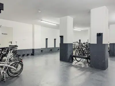 Das Fitnesscenter und/oder die Fitnesseinrichtungen in der Unterkunft Speicherresidenz App 2 3 - Wasserblick