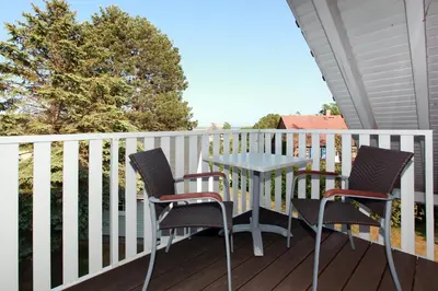 Ein Balkon oder eine Terrasse in der Unterkunft Apartment Saatmann Delux 11