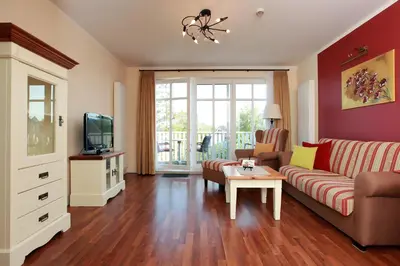 TV/Unterhaltungsangebot in der Unterkunft Apartment Saatmann Delux 11