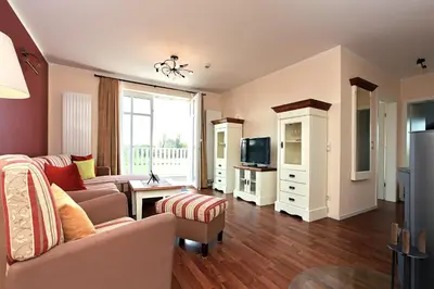 TV/Unterhaltungsangebot in der Unterkunft Apartment Saatmann Suite 9