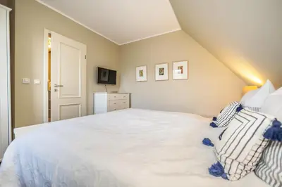 Ein Bett oder Betten in einem Zimmer der Unterkunft Anlage 