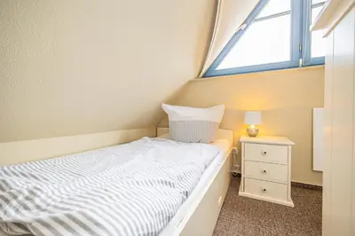 Ein Bett oder Betten in einem Zimmer der Unterkunft Anlage 