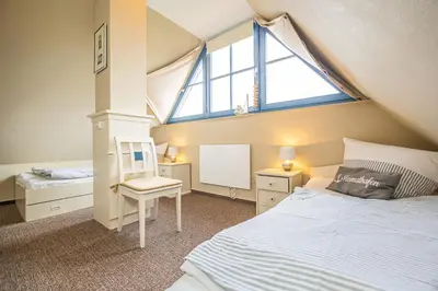 Ein Bett oder Betten in einem Zimmer der Unterkunft Anlage 