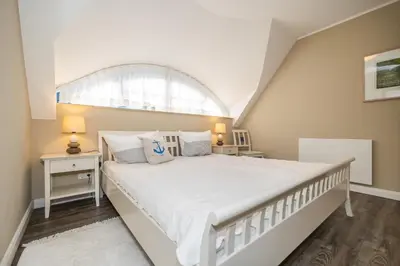 Ein Bett oder Betten in einem Zimmer der Unterkunft Anlage 