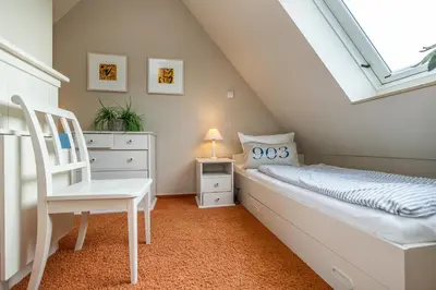 Ein Bett oder Betten in einem Zimmer der Unterkunft Anlage 