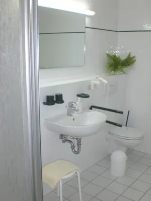 Ein Badezimmer in der Unterkunft Jan und Jana Ferienhaus