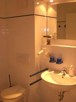 Ein Badezimmer in der Unterkunft Jan und Jana Ferienhaus