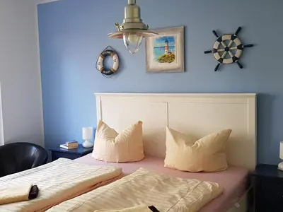 Ein Bett oder Betten in einem Zimmer der Unterkunft Meer36 App36