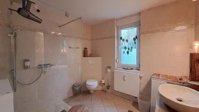 Ein Badezimmer in der Unterkunft Ferienwohnung Astrid