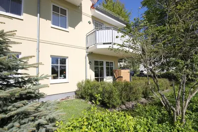 Ein Garten an der Unterkunft Ferienwohnung Vera