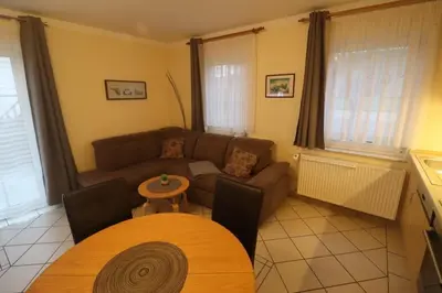 Ein Sitzbereich in der Unterkunft Wachenfeld